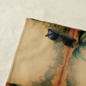 ヴィンテージ人魚の尾 ビーチタオル (インサイチュ)