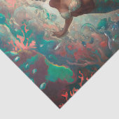 ヴィンテージ人魚デコページ 薄葉紙 (詳細)