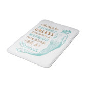 ヴィンテージ人魚バスマット バスマット (アングル)