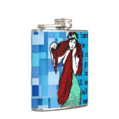 ヴィンテージ人魚 フラスク (右)