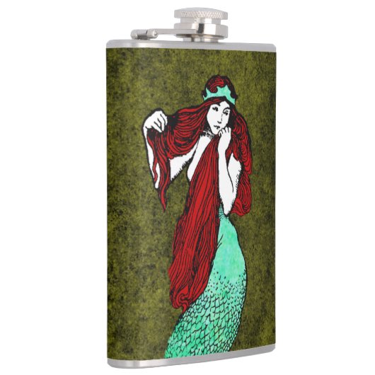 ヴィンテージ人魚 フラスク (右)