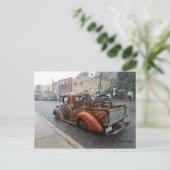 ヴィンテージ付きトラック/アリゾナ州ジェローム ポストカード (スタンド正面)