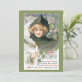 ヴィンテージ付きハロウィーンスカル シーズンカード (スタンド正面)