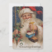 ヴィンテージ付きプレゼント シーズンカード (正面)