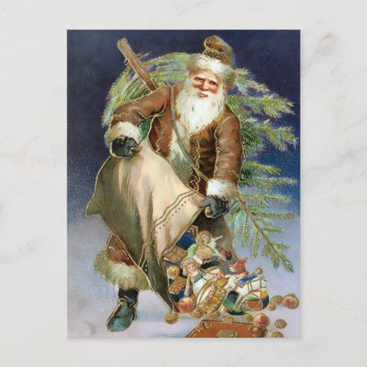 ヴィンテージ付きプレゼント シーズンポストカード (正面)