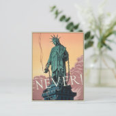 ヴィンテージ付きポストカードAmerican WWIIプロパガンダ ポストカード (スタンド正面)