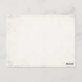 ヴィンテージ付きポストカードNew Yorkポスタープリント ポストカード (裏面)