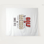 ヴィンテージ付きメキシコパロディ タペストリー (正面(横))