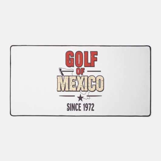 ヴィンテージ付きメキシコパロディ デスクマット (正面)