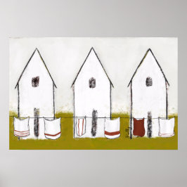 ヴィンテージ付き住宅 ポスター