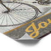 ヴィンテージ付き引用文 ポスター (角)