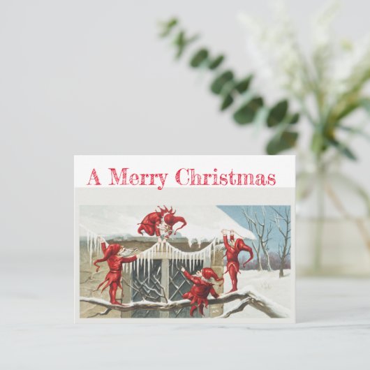 ヴィンテージ付き格言 ポストカード (スタンド正面)