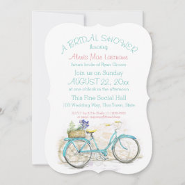 ヴィンテージ付ブライダルシャワー 招待状