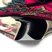 ヴィンテージ代替コルセットのピン設定 ポスター (角)