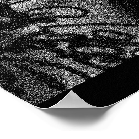 ヴィンテージ仮装マスク ポスター (角)