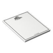 ヴィンテージ仮面ラクーン ノートパッド (アングル)