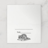 ヴィンテージ仮面ラクーン プレイスカード (外部開封)