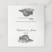 ヴィンテージ仮面ラクーン プレイスカード (外部開封)