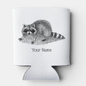 ヴィンテージ仮面ラクーン 缶クーラー (裏面)