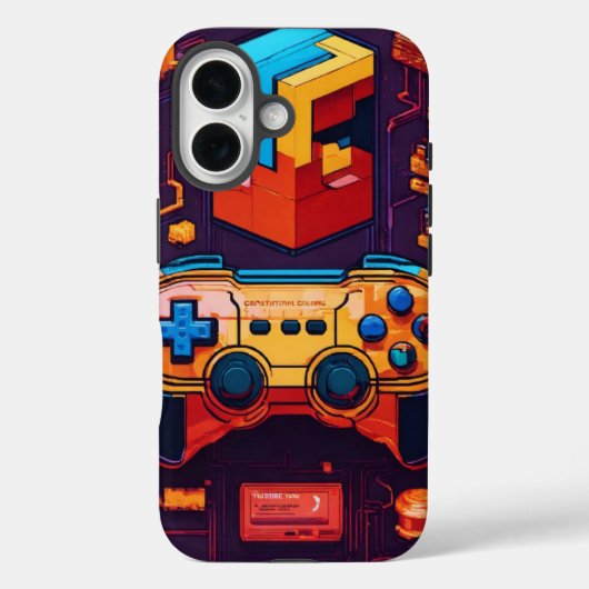 ヴィンテージ任天堂64レトロゲームケース Case-Mate iPhoneケース (裏面)
