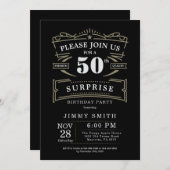 ヴィンテージ任意の年齢の素朴テーマ (正面/裏面)