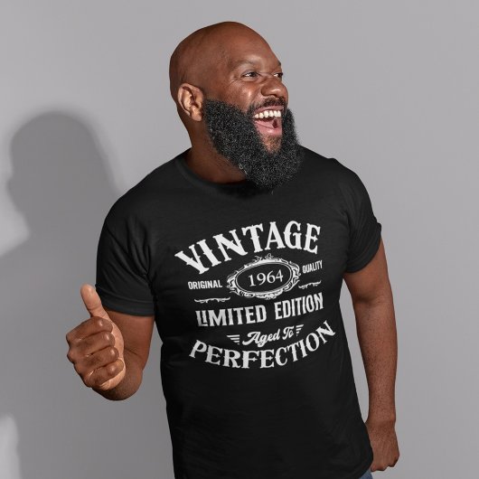 ヴィンテージ任意の年齢誕生年 Tシャツ