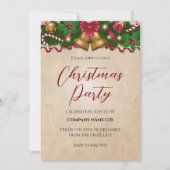 ヴィンテージ企業のパーティの招待状 招待状 (正面)