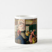 ヴィンテージ休日、大晦日の真夜中 コーヒーマグカップ (中央)