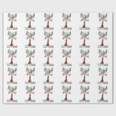 ヴィンテージ休暇スイス ラッピングペーパー (フラット)