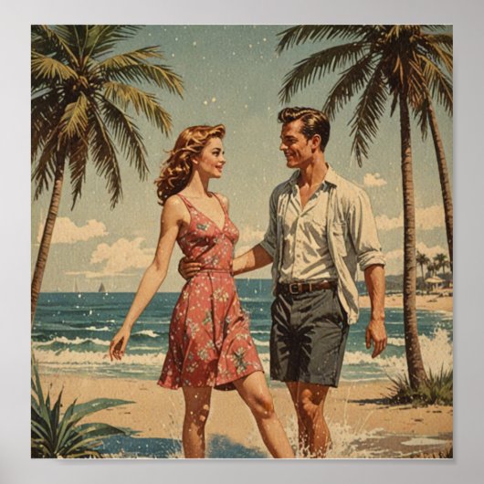 ヴィンテージ休暇 ポスター (正面)