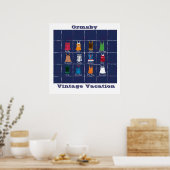 ヴィンテージ休暇 – ポスター (キッチン)