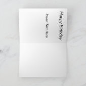 ヴィンテージ会の猫 カード (内部)