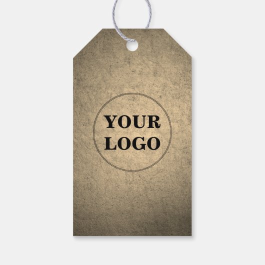 ヴィンテージ会社ロゴ ギフトタグ (裏面)