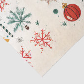 ヴィンテージ伝統的クリスマスの切り離し 薄葉紙 (詳細)
