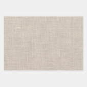 ヴィンテージ伝統的素朴な田舎地方のラップ ラッピングペーパーシート (正面3)