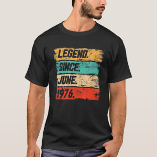ヴィンテージ伝説1976年3月45日誕生日45歳 Tシャツ