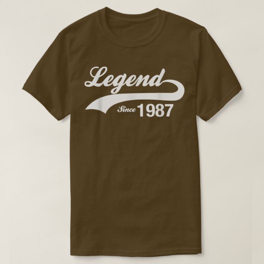 ヴィンテージ伝説1987年 Tシャツ (デザイン正面)