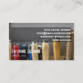 ヴィンテージ作業台素朴なツール手作りサービス 名刺 (裏面)