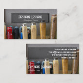 ヴィンテージ作業台素朴なツール手作りサービス 名刺 (正面/裏面)