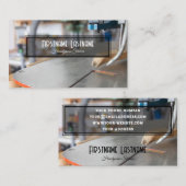 ヴィンテージ作業台素朴なツール手作りサービス 名刺 (正面/裏面)