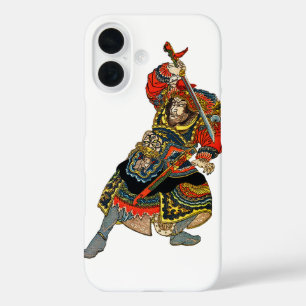 ヴィンテージ侍アジア美術 iPhone 16ケース