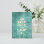 ヴィンテージ保が穏やか運になる ポストカード (スタンド正面)