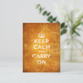 ヴィンテージ保が穏やか運になる ポストカード (スタンド正面)