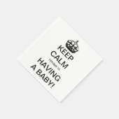 ヴィンテージ保の静男女兼用かな赤ちゃん スタンダードカクテルナプキン (角)