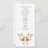 ヴィンテージ保フローラ結婚式計画 (裏面)