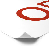 ヴィンテージ保ホッ食べトオーガニック ポスター (角)