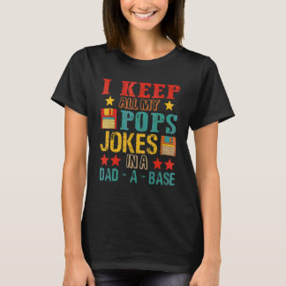 ヴィンテージ保レトロIすべてのポップがパパAでジョーク Tシャツ