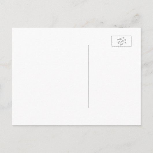 ヴィンテージ保存の日付 – 金ゴールド赤ちゃんの息の吹き込み 案内ポストカード (裏面)