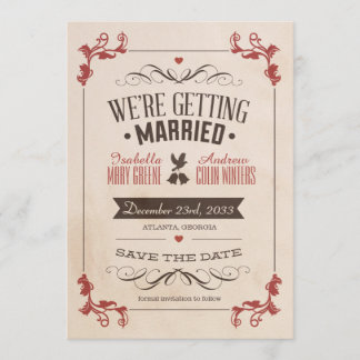 ヴィンテージ保存日 セーブザデート