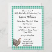 ヴィンテージ保存瓶デザイン 招待状 (裏面)